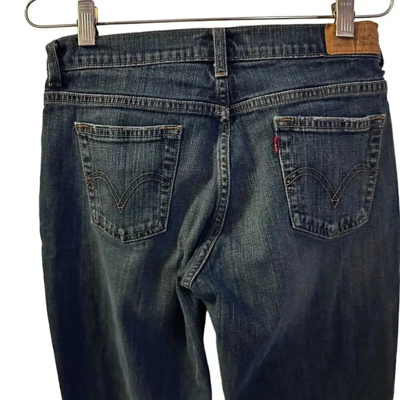 Levis 515 Womens Jeans Size 6 Medium Blue Boot Cut Five Pockets - Picture 3 of 13